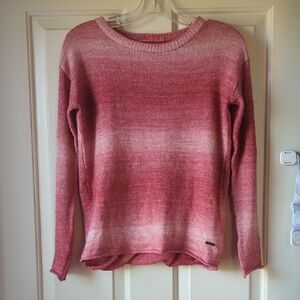 Prana Pink Gradient Sweater